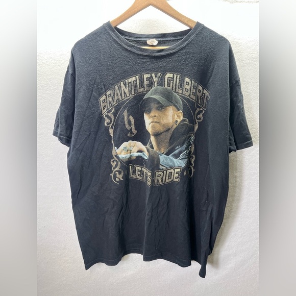 Anvil Other - Brantley Gilbert‎ Let’s Ride Tour Tshirt Mens XL Anvil 2013 concert T 2483